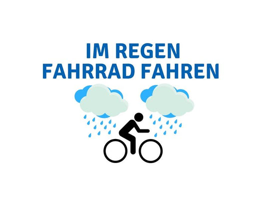 Ein hilfreicher Artikel für dein Fahrrad und dich im Regen. Das musst du machen damit dein Fahrrad und du sicher durch den Regen kommen.