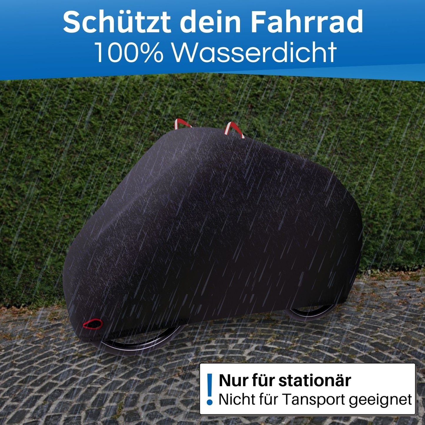 Fahrradabdeckung, für 1 Fahrrad
