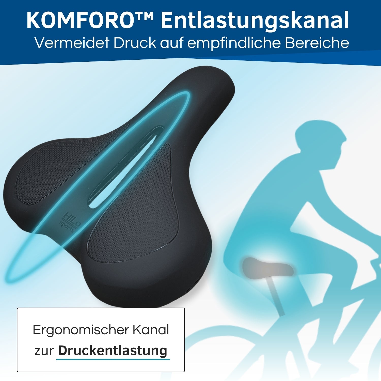 Ergonomischer Fahrradsattel