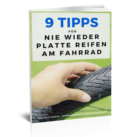 E-Book: 9 tips "Never have a flat tire again"