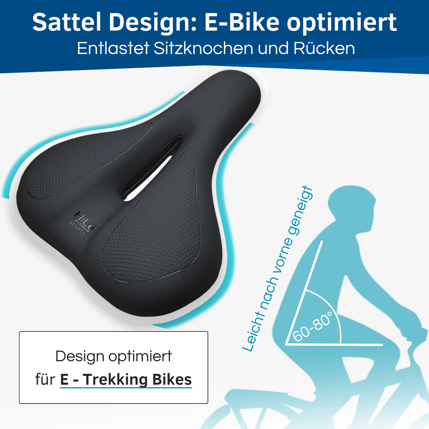 Fahrradsattel für E-Bikes