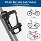 Die Flaschenhalter passen für alle Fahrräder.