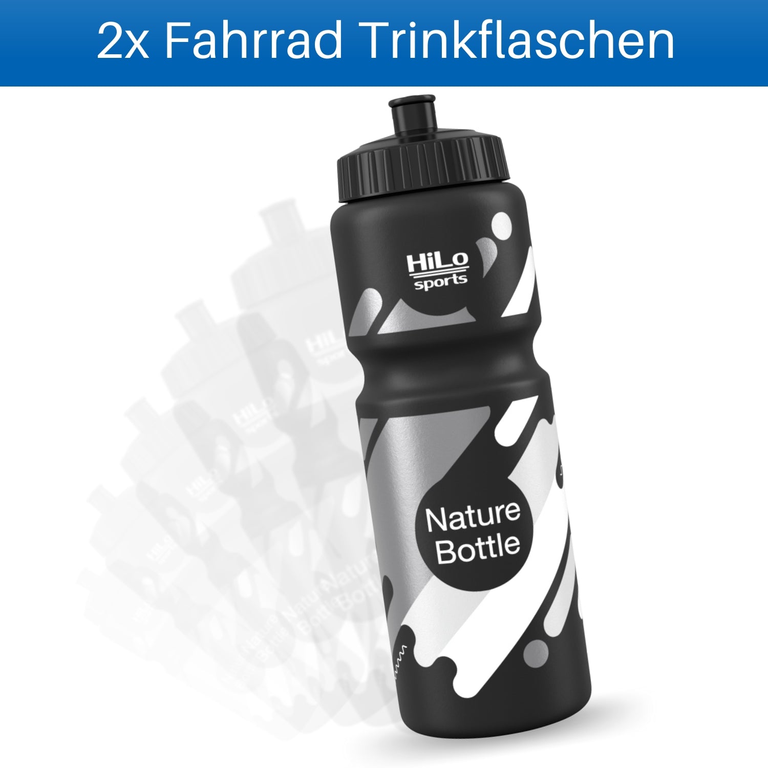 Fahrrad Trinkflasche aus Zuckerrohr