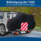 Fahrradträger Warntafel für Heckträger Fahrrad Transport