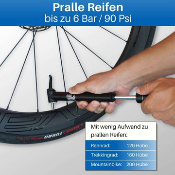 xtreme fahrradpumpe Mini pompe à vélo en aluminium pour toutes les vannes