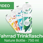 Fahrrad Trinkflasche Zuckerrohr, 750ml