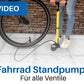 Bicycle floor pump, Easy