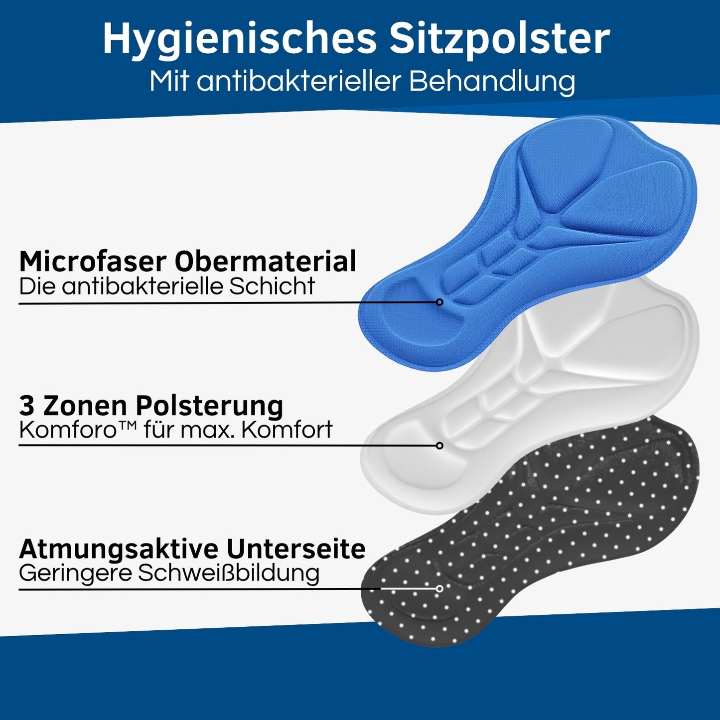 Radunterhose Herren gepolstert