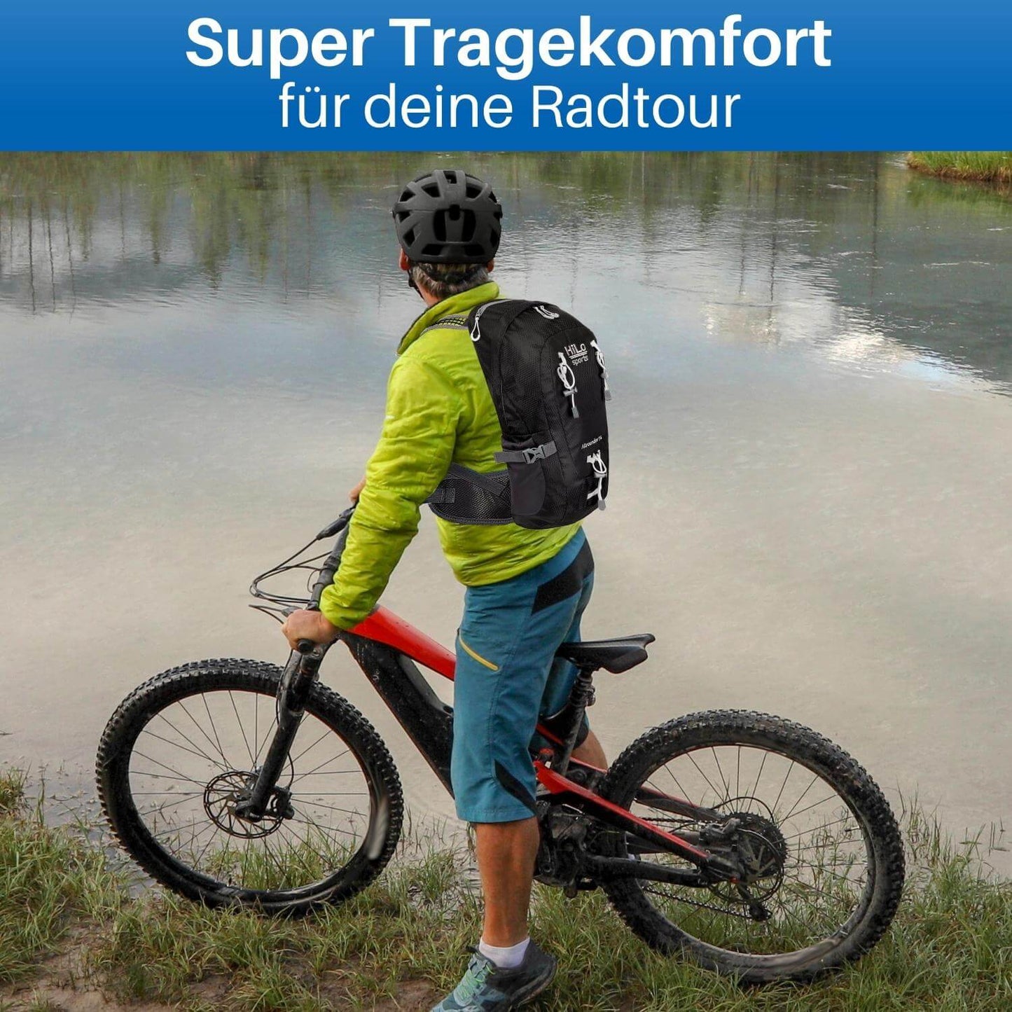 Die Radfahr Sport Rucksäcke sind top bewertet und bestens für dein nächste Radtour geeignet