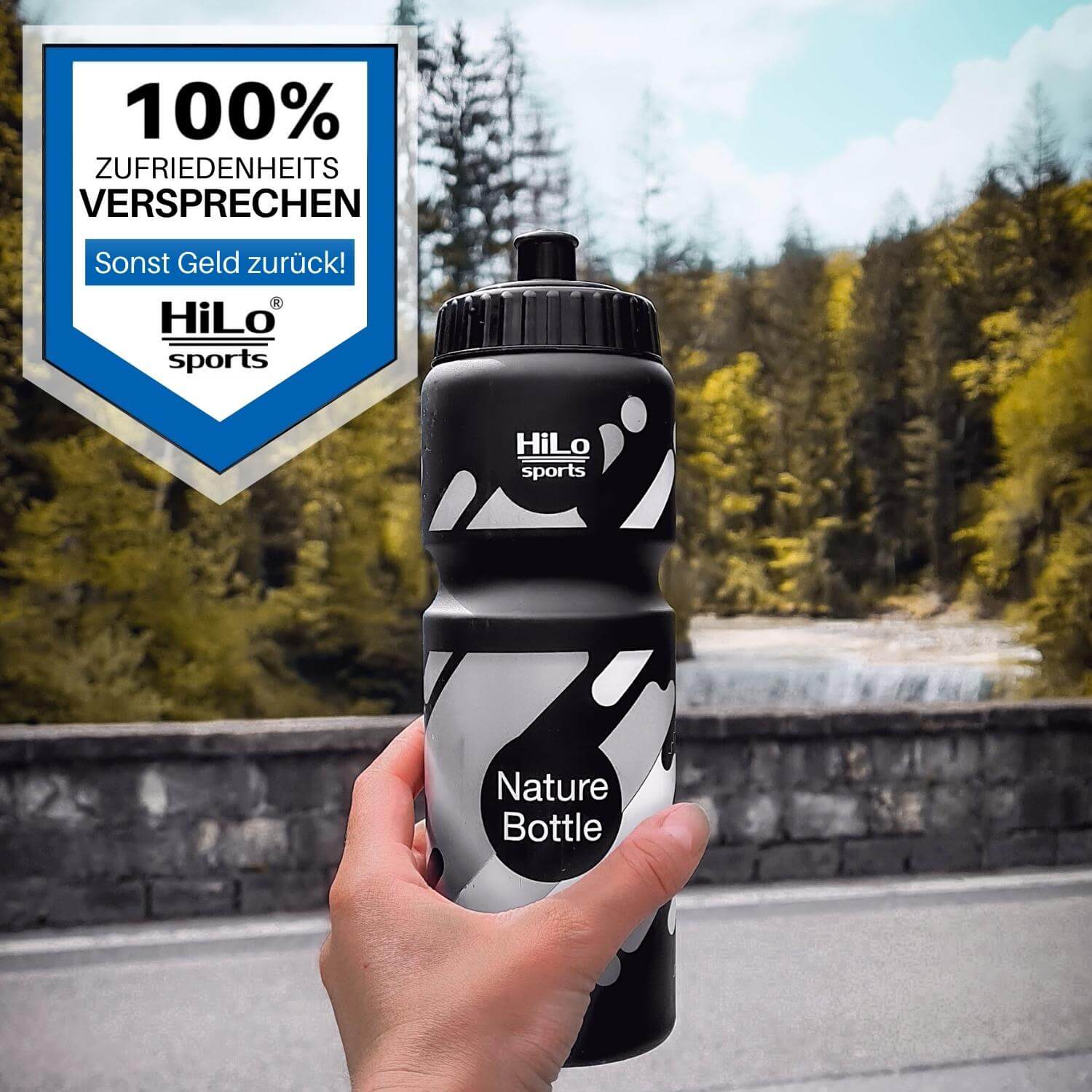 Fahrrad Trinkflasche aus Zuckerrohr von HiLo sports