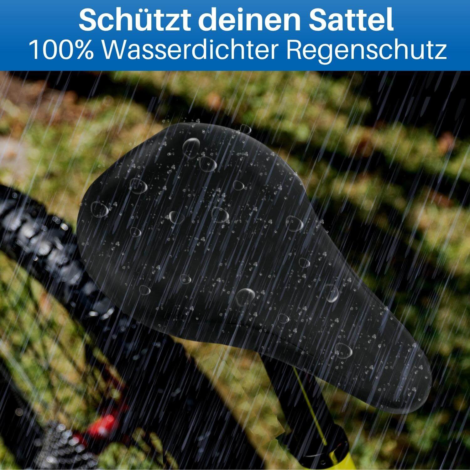 Bestimmt wasserdichter Fahrrad Sattelbezug.